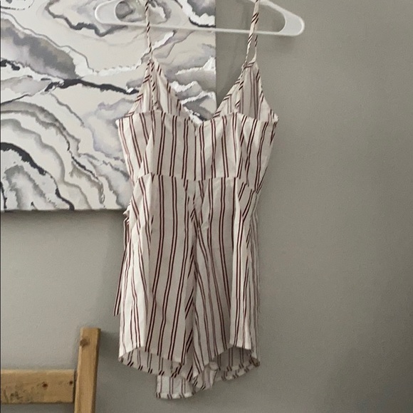 Striped romper dress - Picture 2 of 2